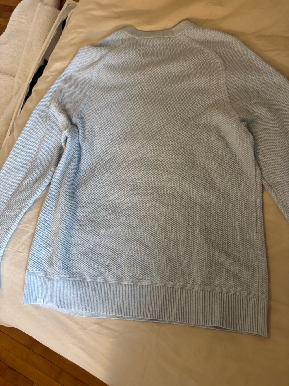 lululemon athletica Men's Textured Crew Sweatshirt - Light Gray